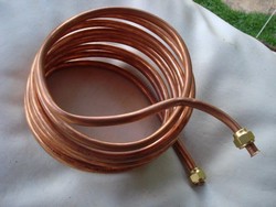 Serpentina de cobre para refrigeração